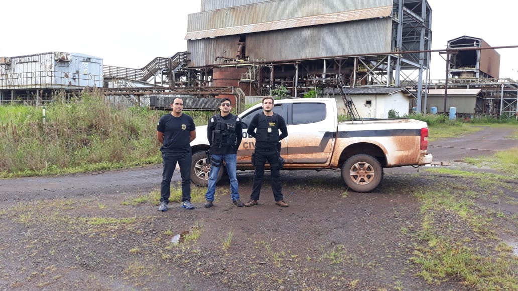 POLÍCIA CIVIL PARTICIPA DE FISCALIZAÇÃO EM BARRAGEM LOCALIZADA EM PEDRA BRANCA DO AMAPARI